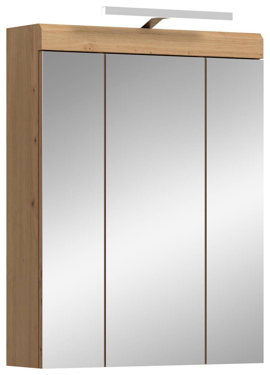 Spiegelschrank Scout Eiche Artisan Nachbildung salbei Nachbildung B/H/T: ca. 60x79x37 cm