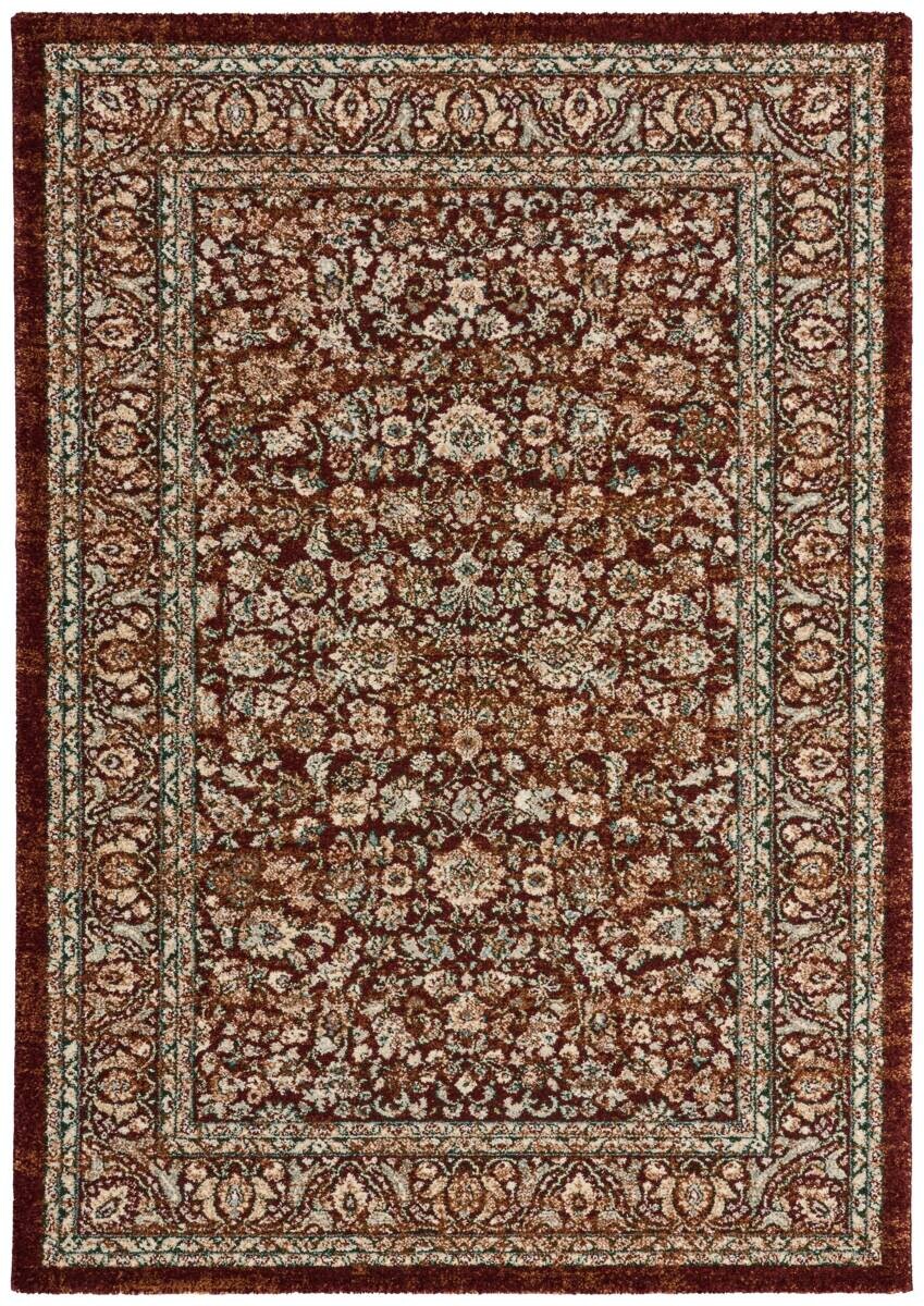 Webteppich Riviera rot B/L: ca. 160x230 cm