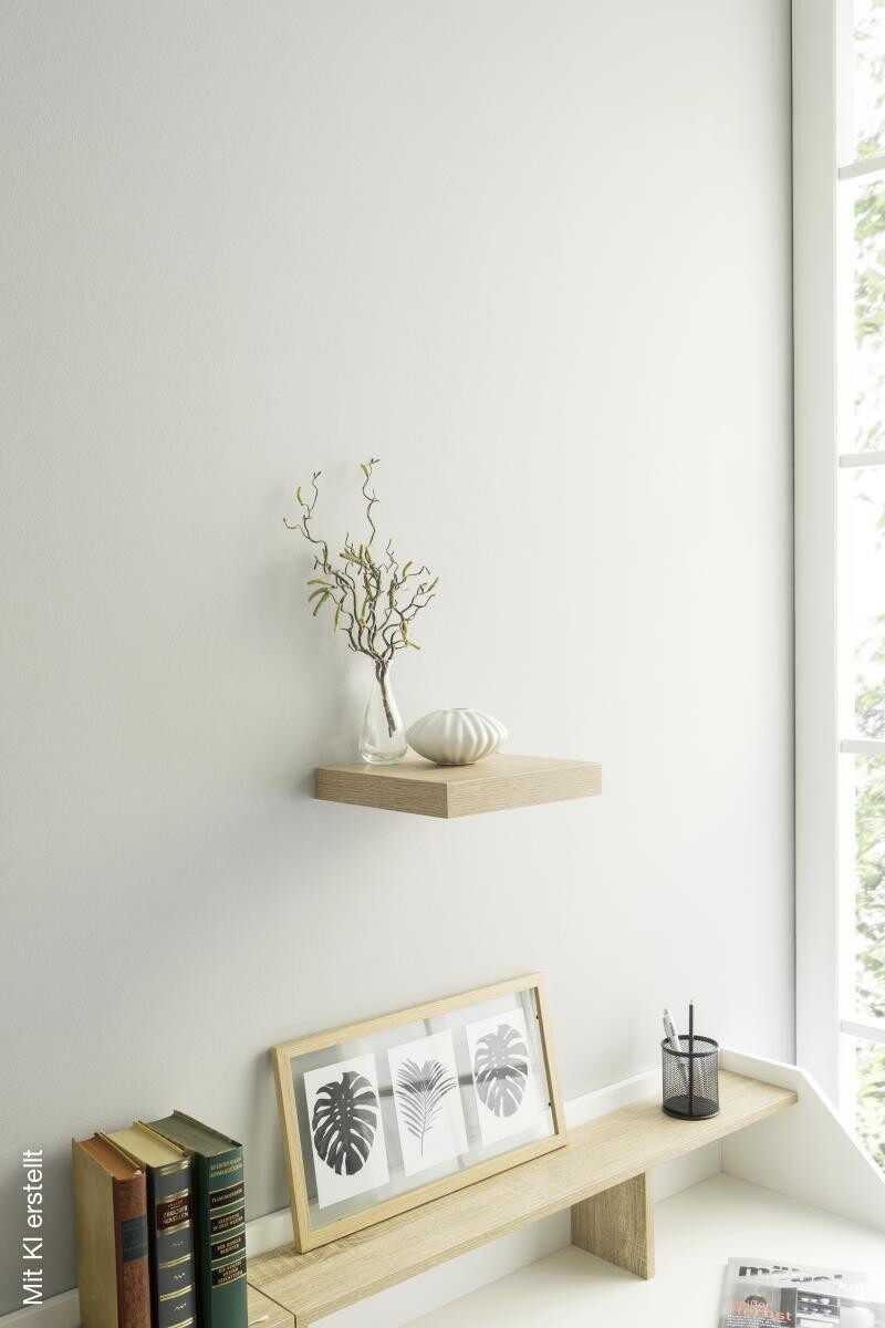Wandboard Shelvy 23 Eiche Sonoma Nachbildung B/H/T: ca. 24x4x24 cm