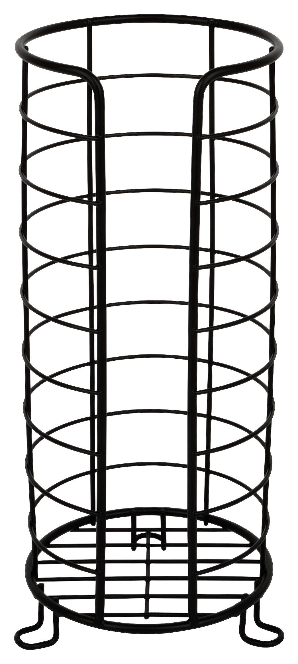 POCOline Toilettenpapierhalter POCOline schwarz Edelstahl