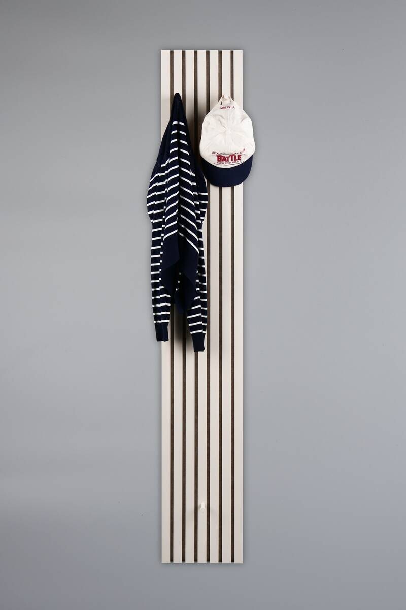 Wandpaneel Grace sand MDF Filz B/H/T: ca. 25x160x7 cm