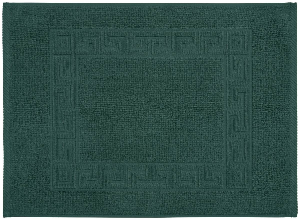 POCOline Duschvorleger Mäander grün 100% Baumwolle B/L: ca. 50x70 cm