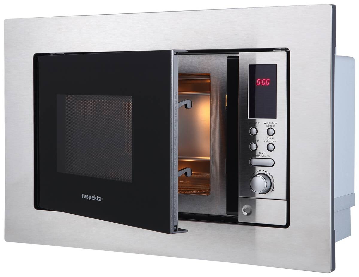 Respekta Küchenblock Premium grau hochglänzend B/H/T: ca. 345x220,5x172 cm