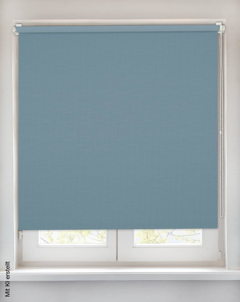 Boviva Rollo Struktur taubenblau B/L: ca. 60x150 cm