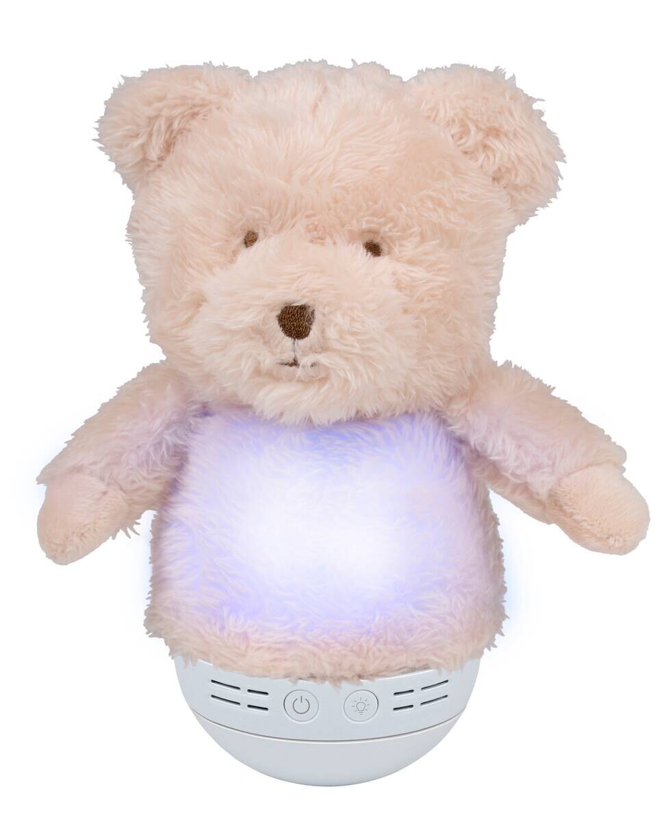 Edco LED-Wackel-Nachtlicht Bär beige B/H/L: ca. 14x11x19 cm