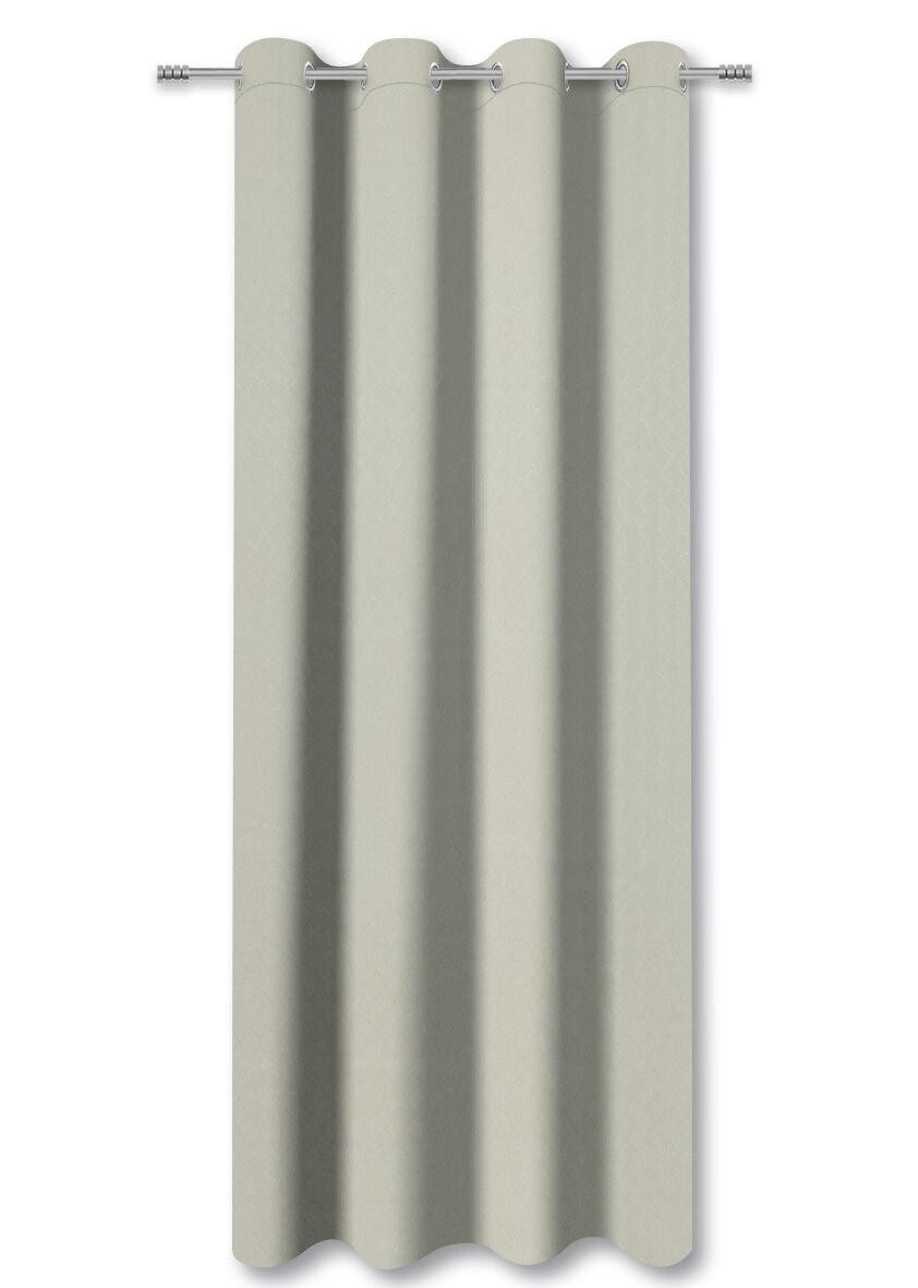 Verdunklungsvorhang Larius beige B/L: ca. 140x245 cm