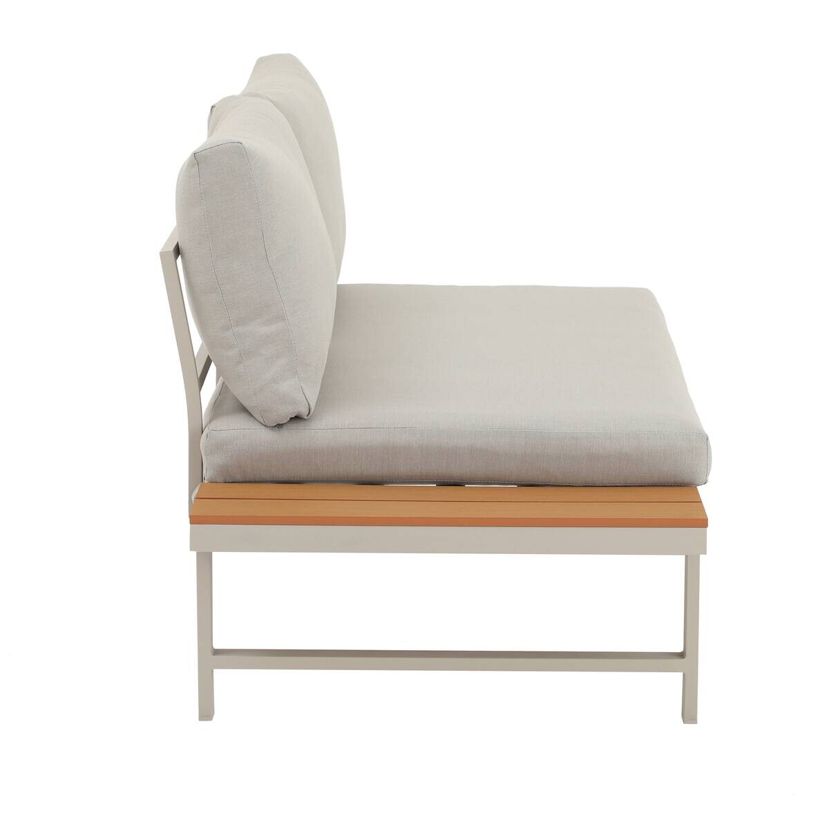 POCOline Gartensitzgruppe Onno hellgrau Stahl