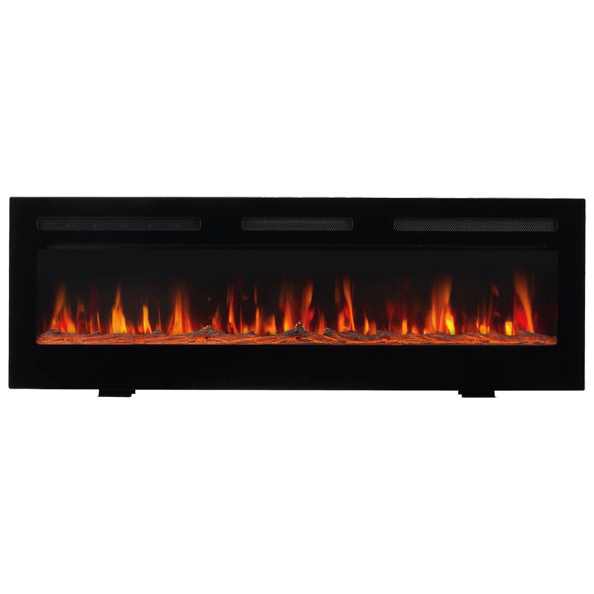 KAMINIO Elektrischer-Kamin MARLON schwarz Metall B/H/T: ca. 106,6x46,6x11,9 cm ca. 1800 W