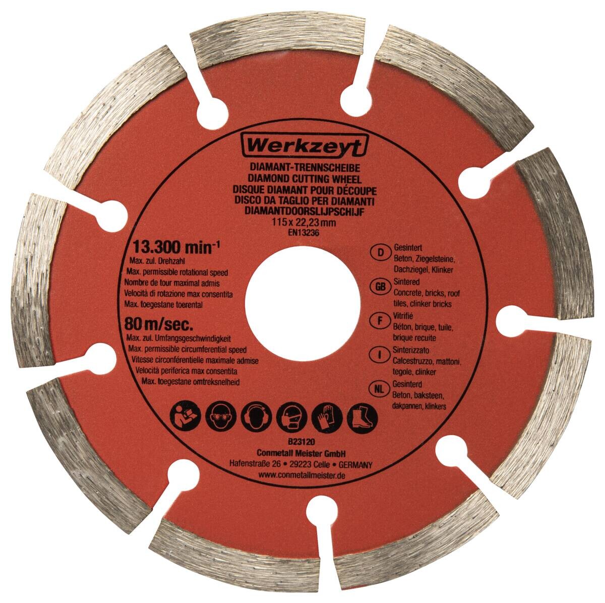 CON:P Diamant-Trennscheibe