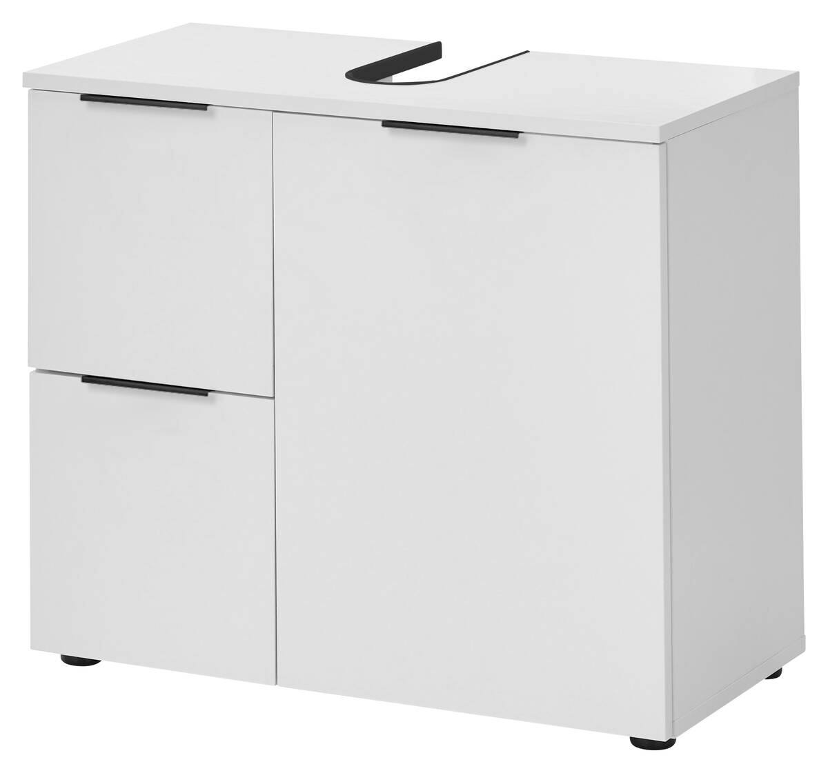 Waschbeckenunterschrank Porto weiß B/H/T: ca. 70x60x35 cm