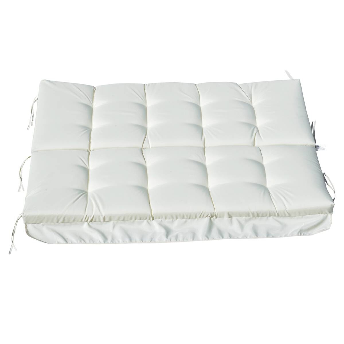 Outsunny Sitzkissen beige Polyester B/H/L: ca. 100x8x170 cm