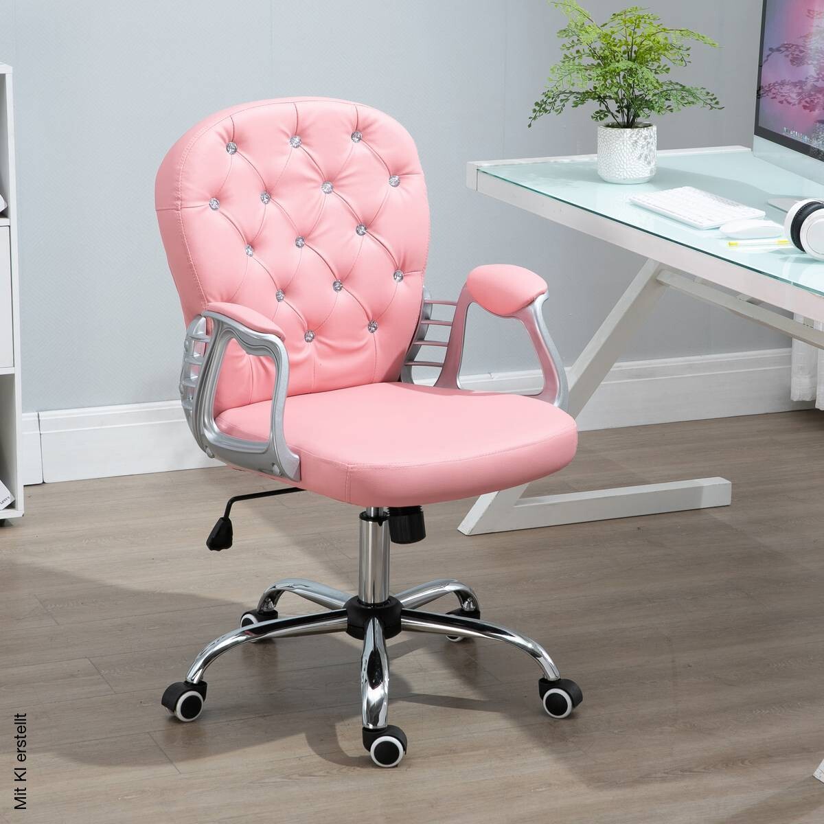 Drehstuhl 921-169V01PK rosa
