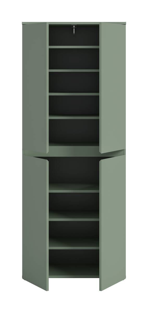 Schrank SCARPA grün B/H/T: ca. 70x175x37 cm