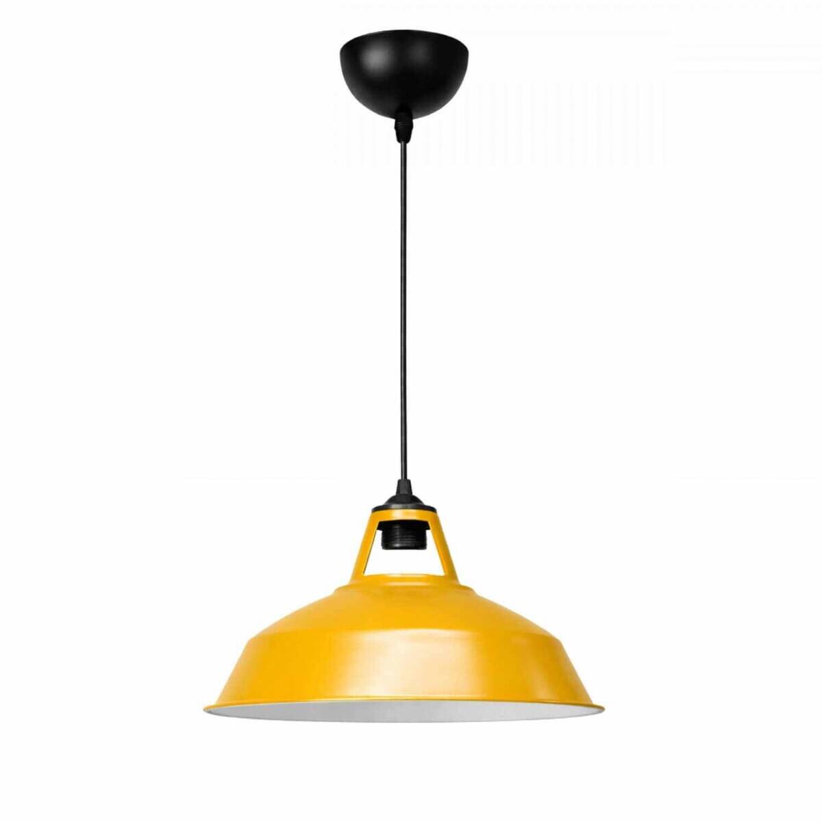 Opviq Pendelleuchte gelb B/H/T: ca. 31x100x31 cm E27 1 Brennstellen