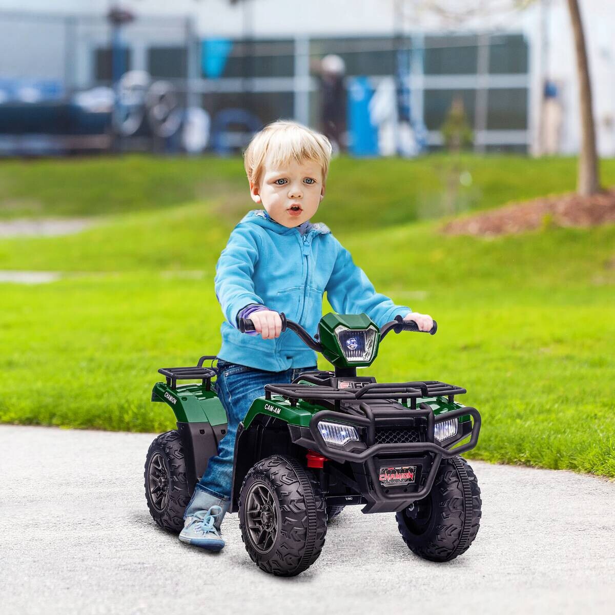 HOMCOM Kinderauto schwarz B/H/L: ca. 45x88x50 cm