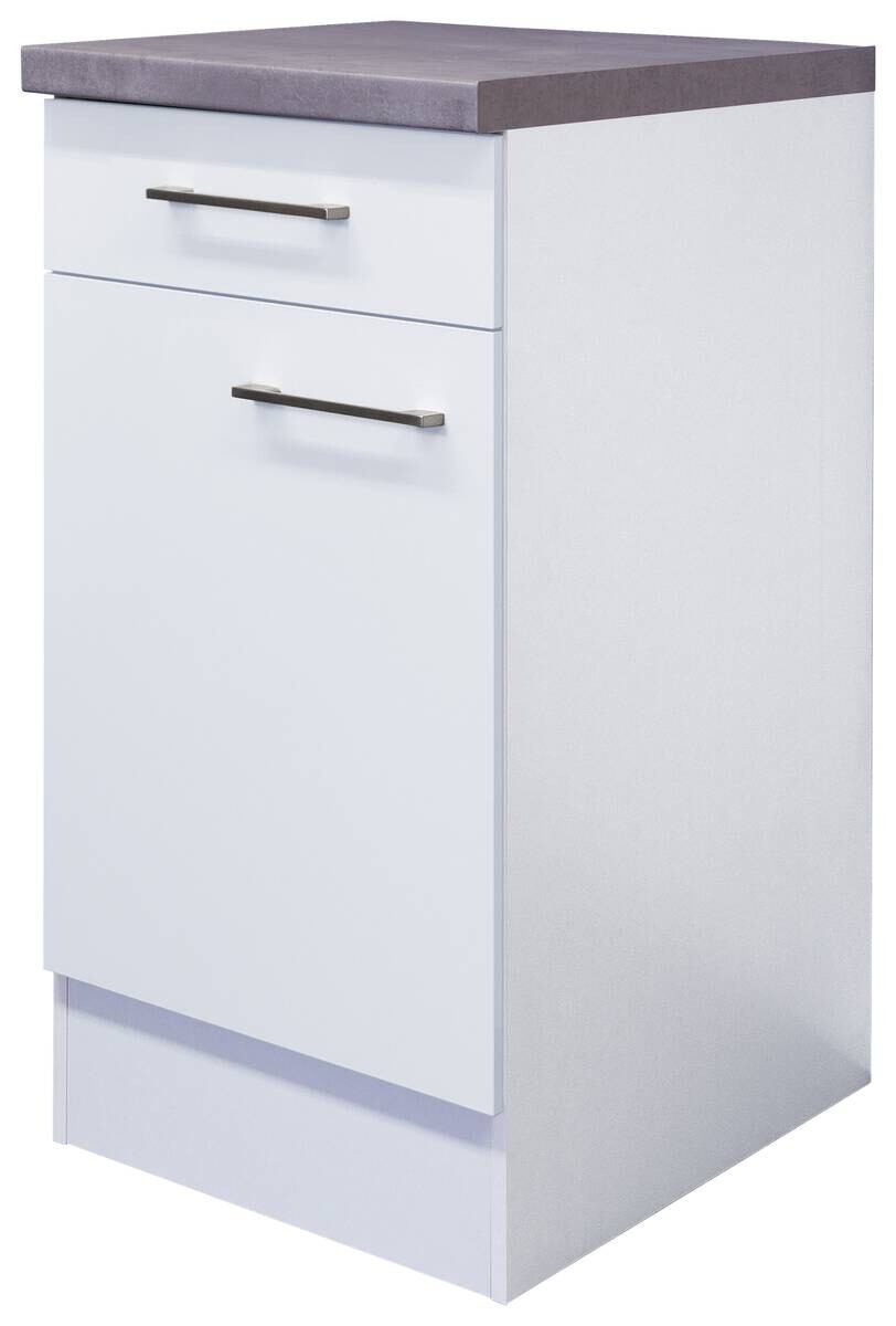 Unterschrank Vita weiß matt B/H/T: ca. 40x86x60 cm
