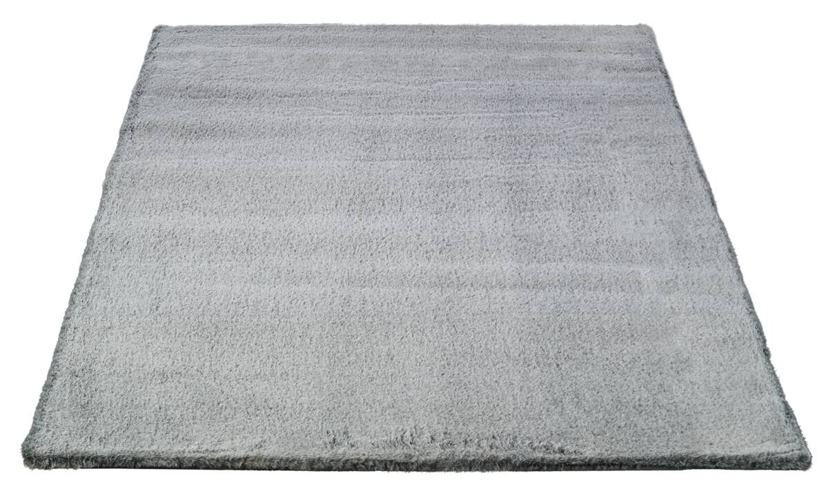 Fellimitat Maya grau B/L: ca. 120x160 cm