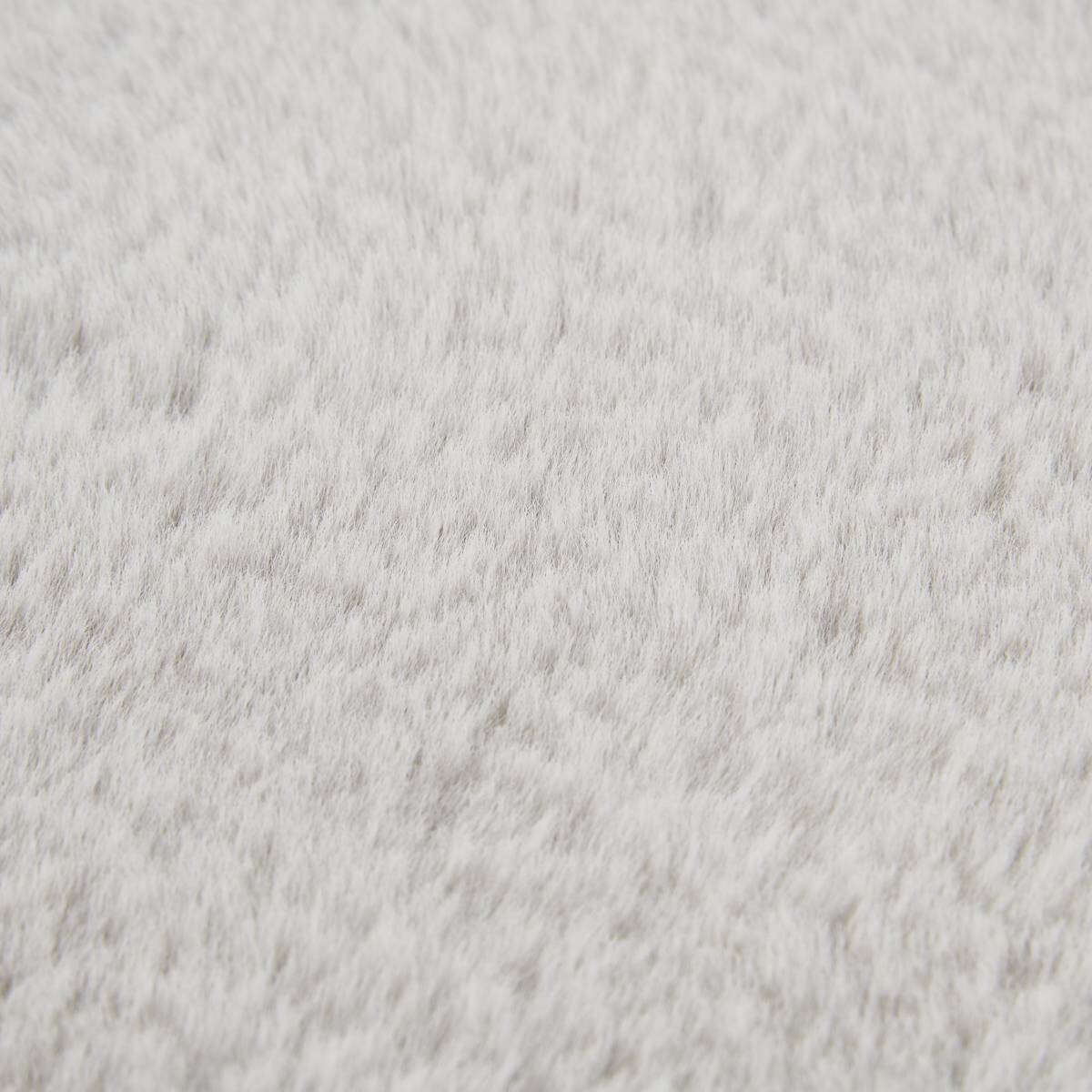 Badematte Bianca silber 100% Polyester B/L: ca. 50x80 cm