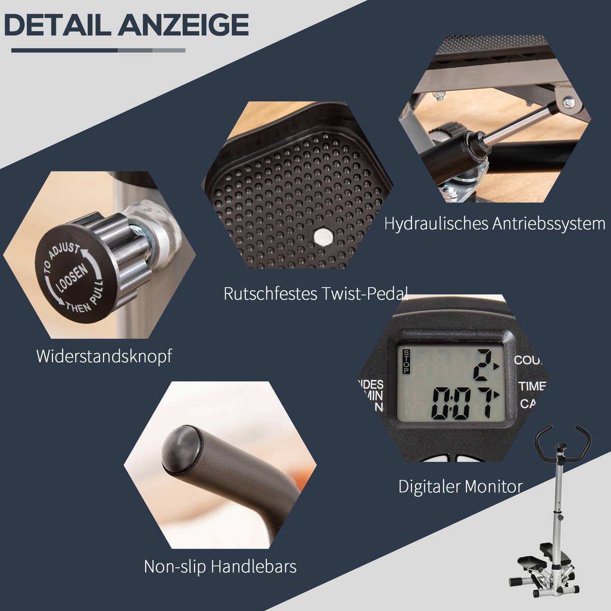 HOMCOM Stepper