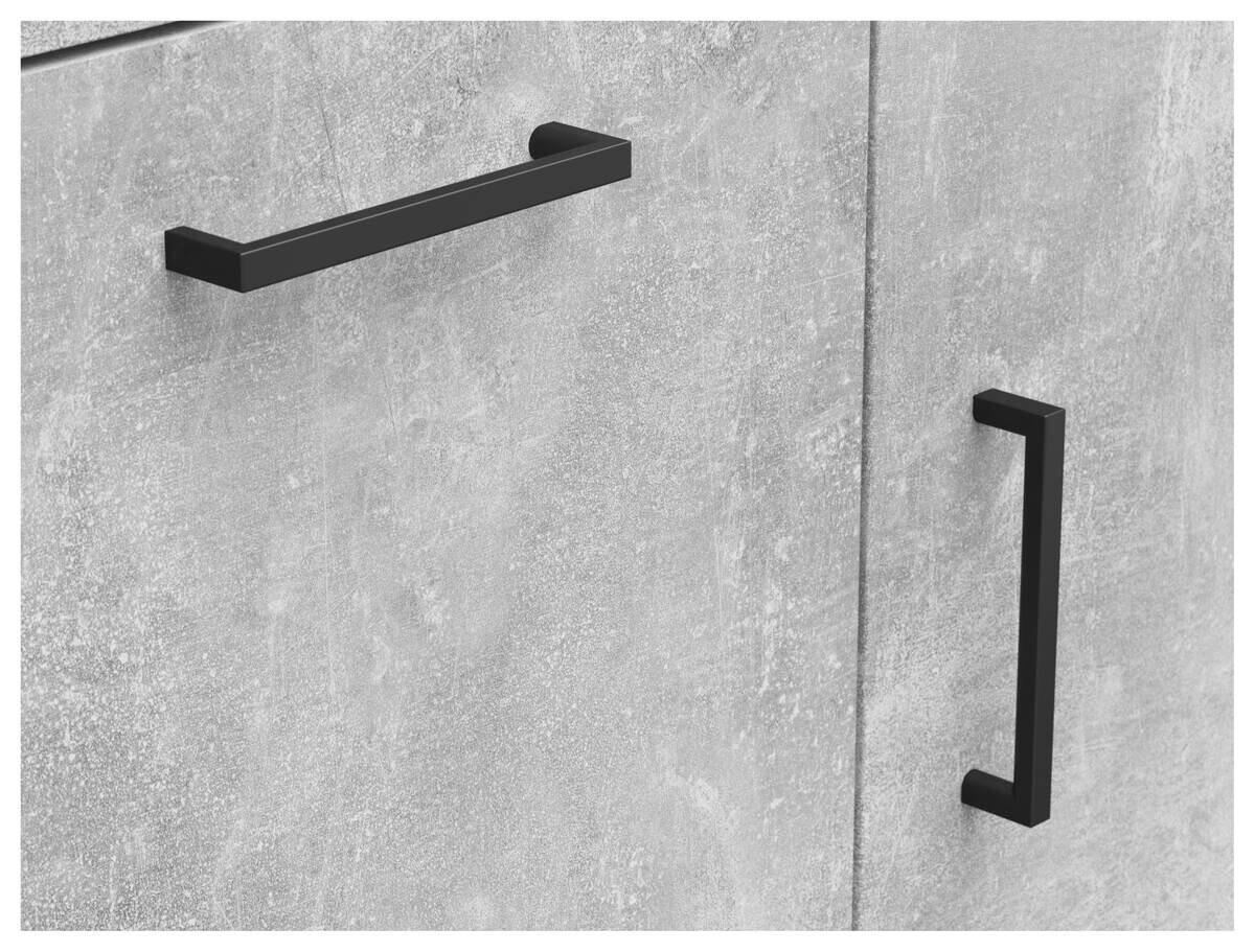 Kommode Multi-Stauraum Typ 32 Beton Optik B/H/T: ca. 80x115x40 cm