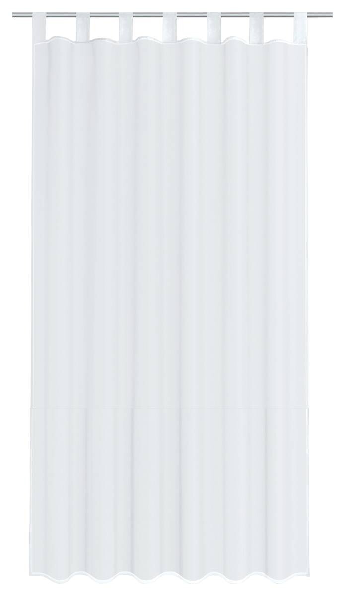 POCOline Kombivorhang Nouveau weiß 100% Polyester B/L: ca. 140x175 cm