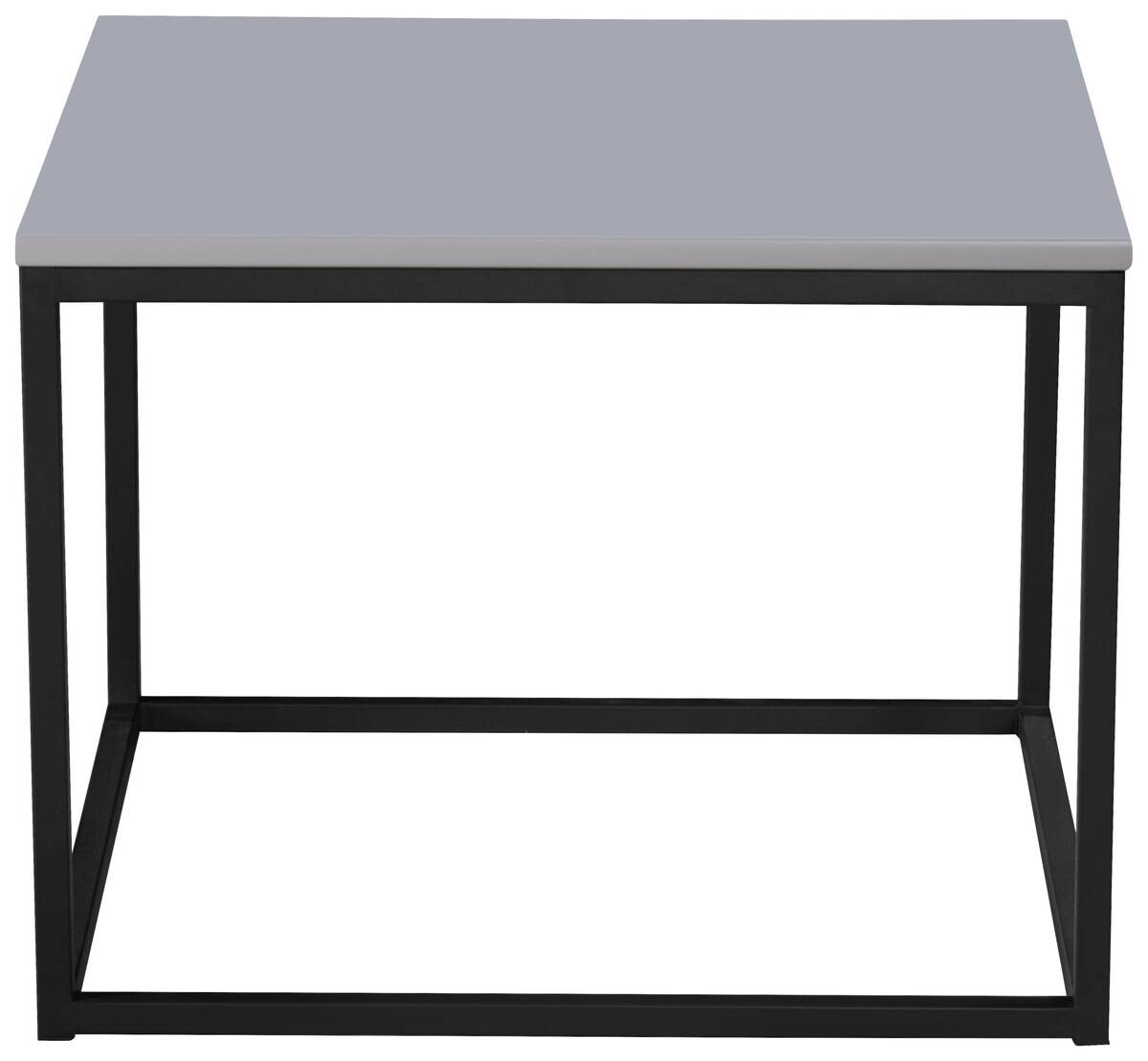 Couchtisch Samy 2 grau MDF B/H/T: ca. 60x46x60 cm