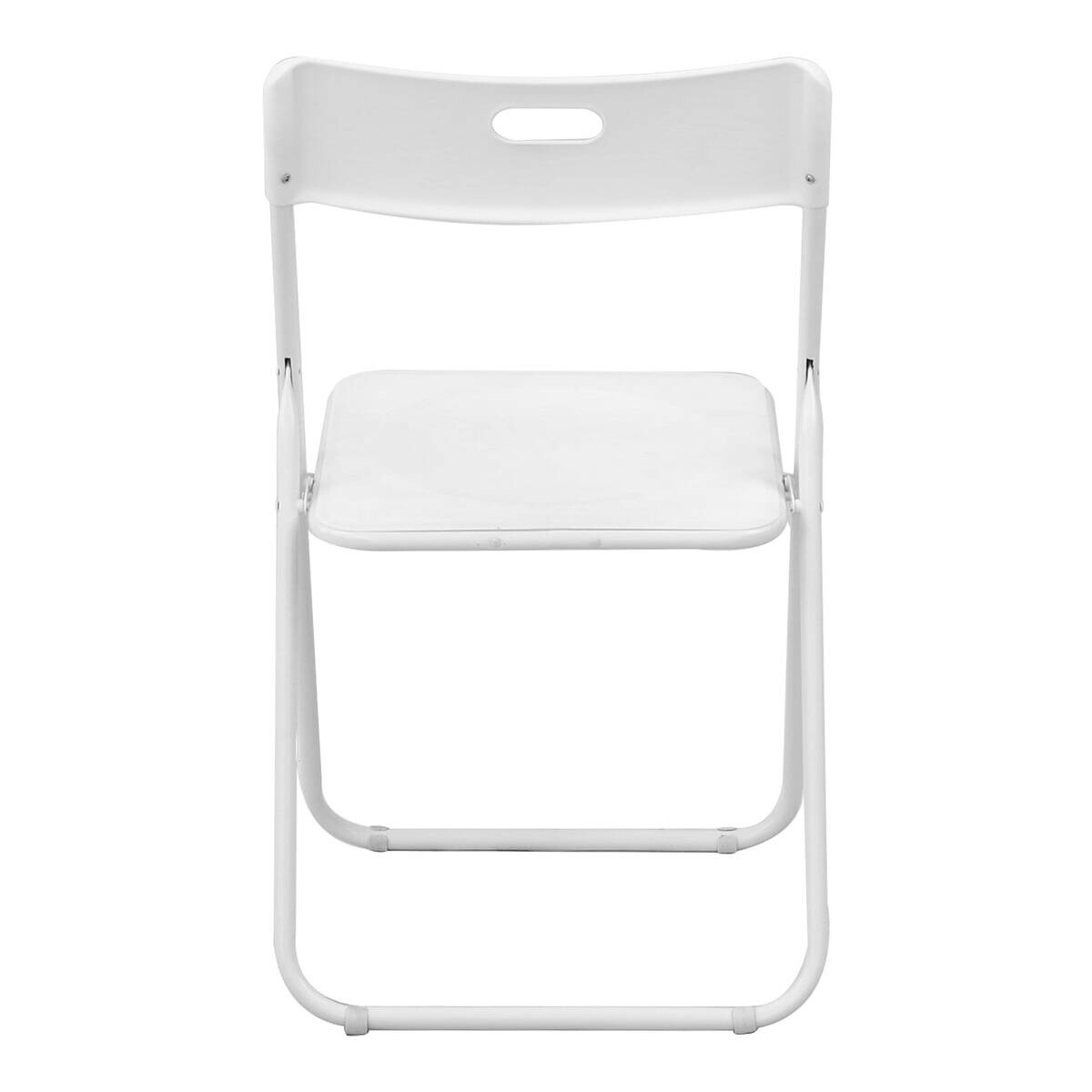 Klappstuhl Viva weiß Kunststoff B/H/T: ca. 48,5x80x46 cm