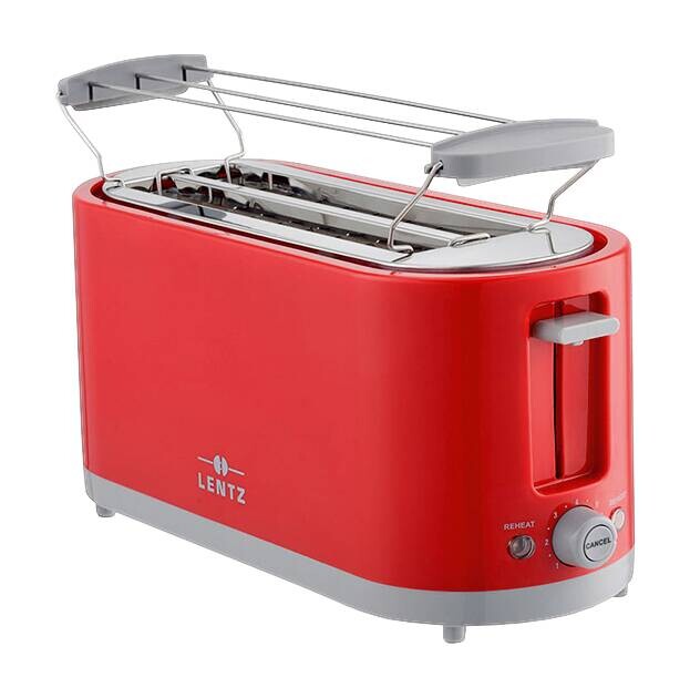 LENTZ Toaster 74276 rot Kunststoff