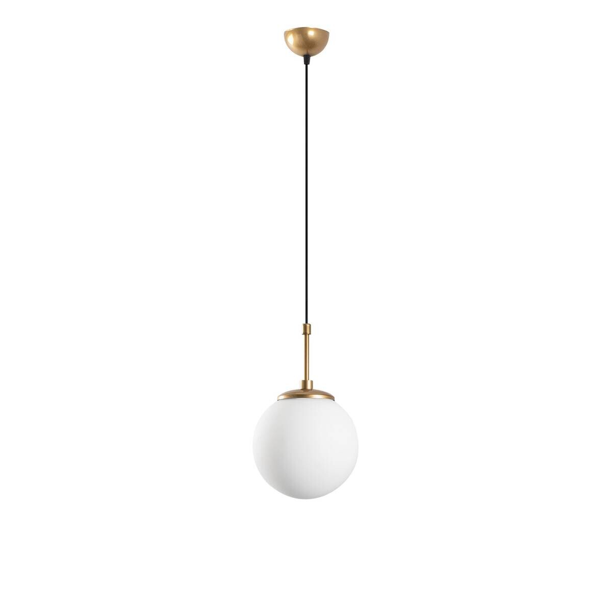 Pendelleuchte gold Metall B/H/L/D: ca. 20x120x20x20 cm E27 1 Brennstellen