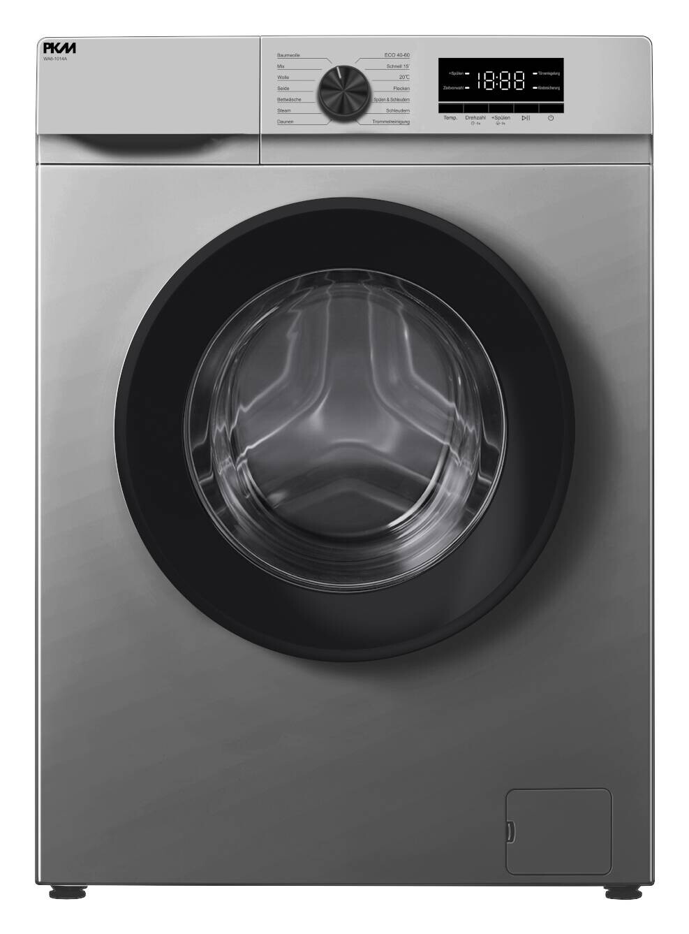 PKM Waschmaschine WA6-1014AS silber B/H/T: ca. 60x84x39 cm ca. 6 kg