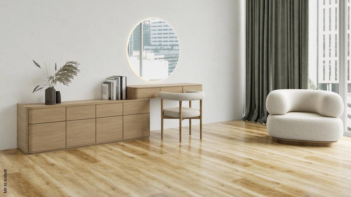 Click-Vinylboden Griesheim ca. 2,782 m² im Paket B/L: ca. 22,8x122 cm pro Paket