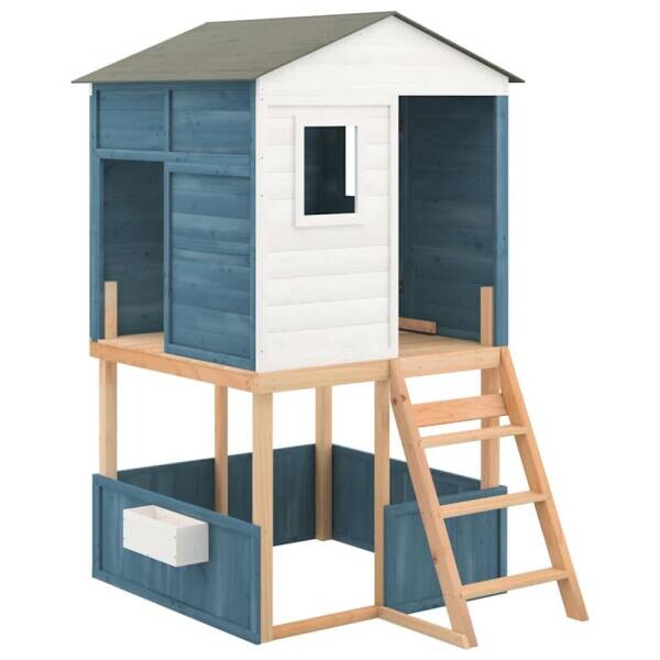 vidaXL Spielturm blau