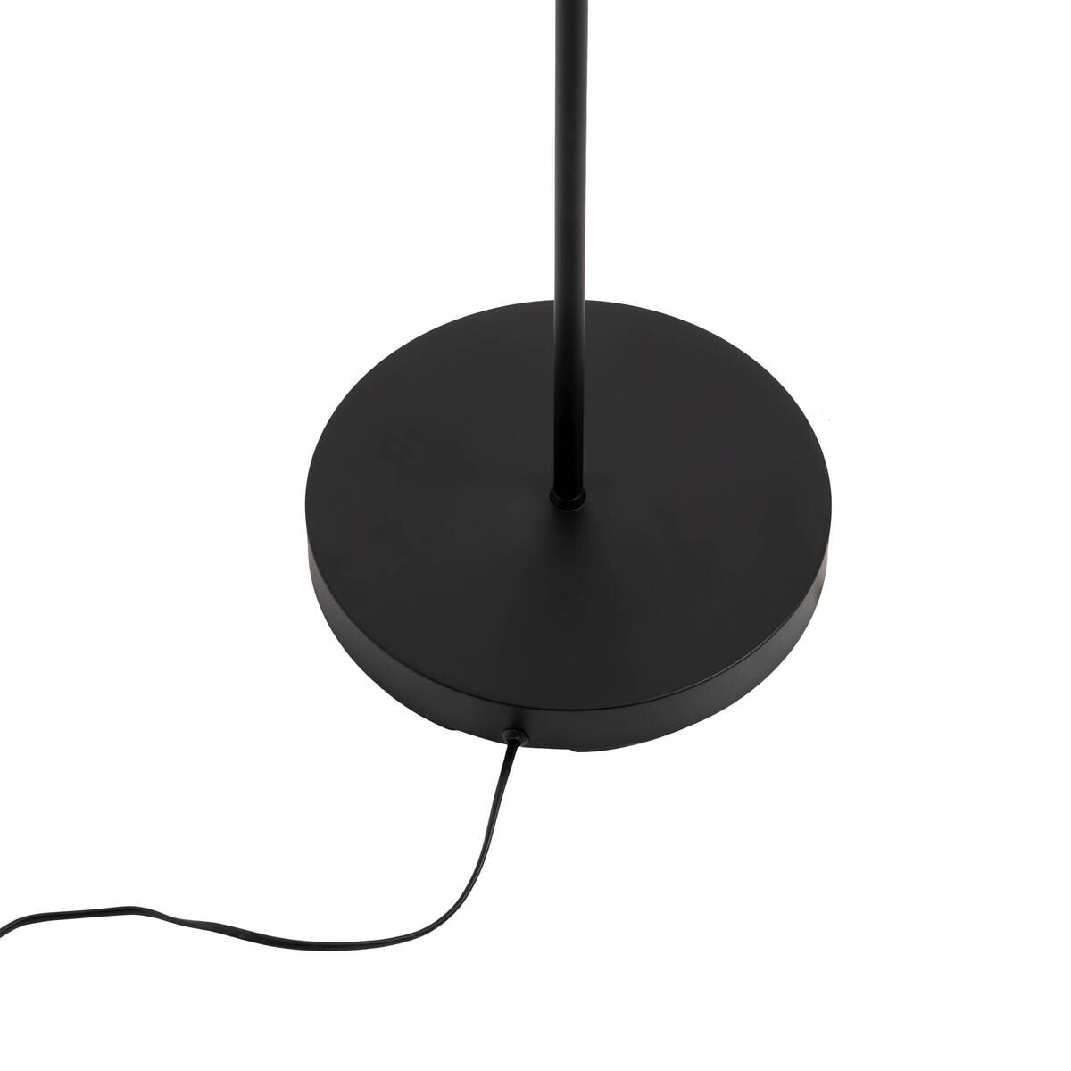 Näve Leuchten Stehlampe schwarz Metall B/H/T/D: ca. 49x150x49x49 cm E27 6 Brennstellen