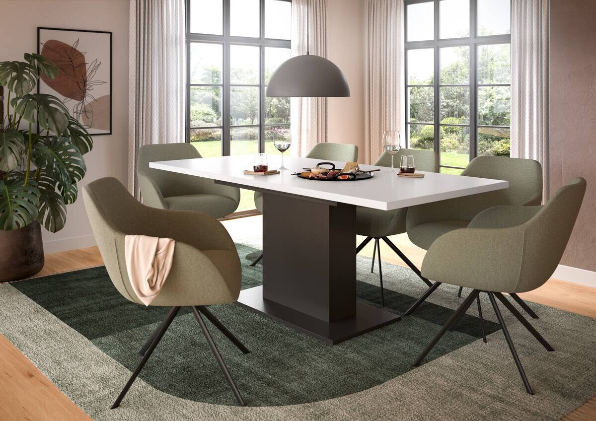 Esstisch MOTION grau B/H/T: ca. 150x76x90 cm