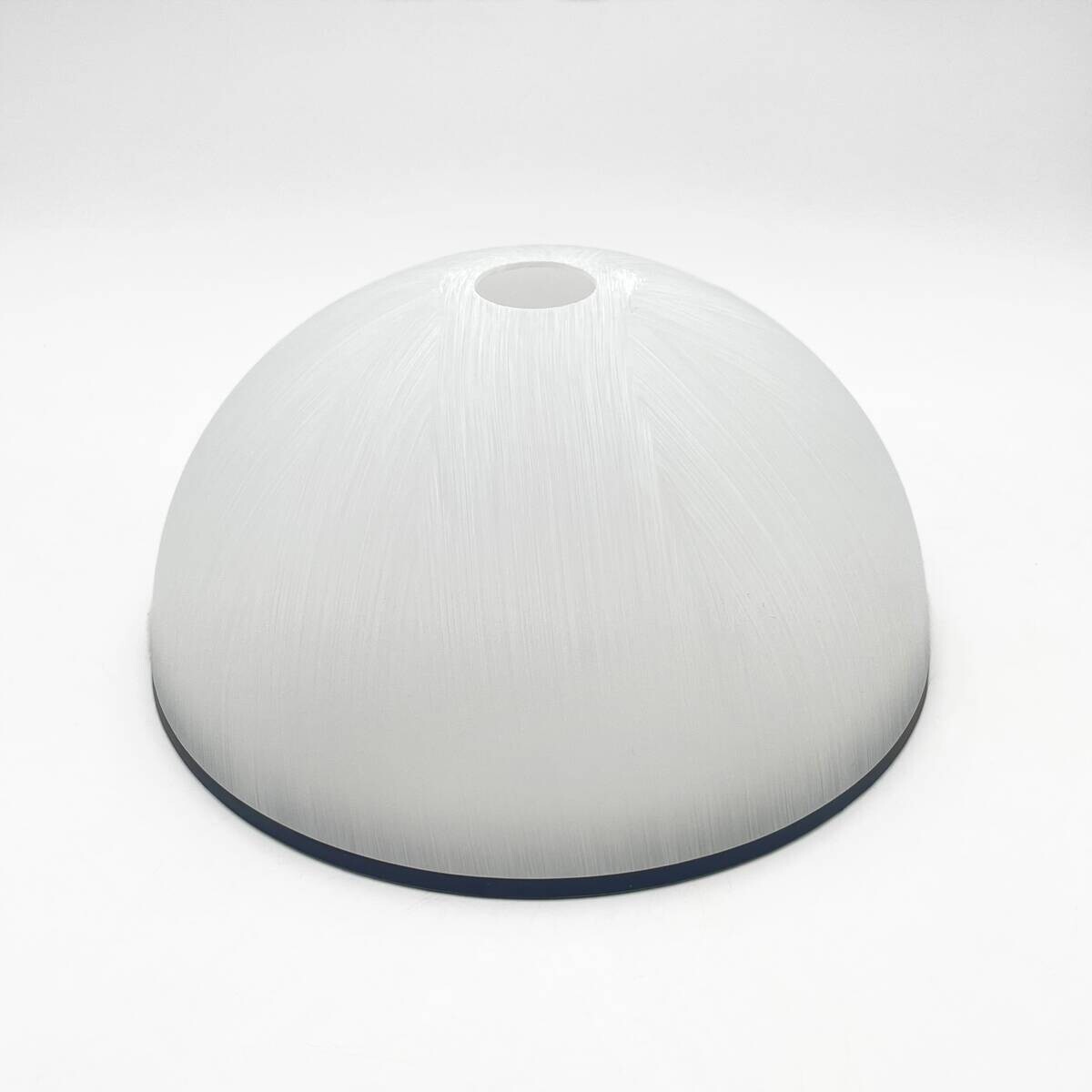 Lamkur Pendelleuchte beige weiß Glas Stahl B/H/L: ca. 32,5x45x32,5 cm E27 1 Brennstellen