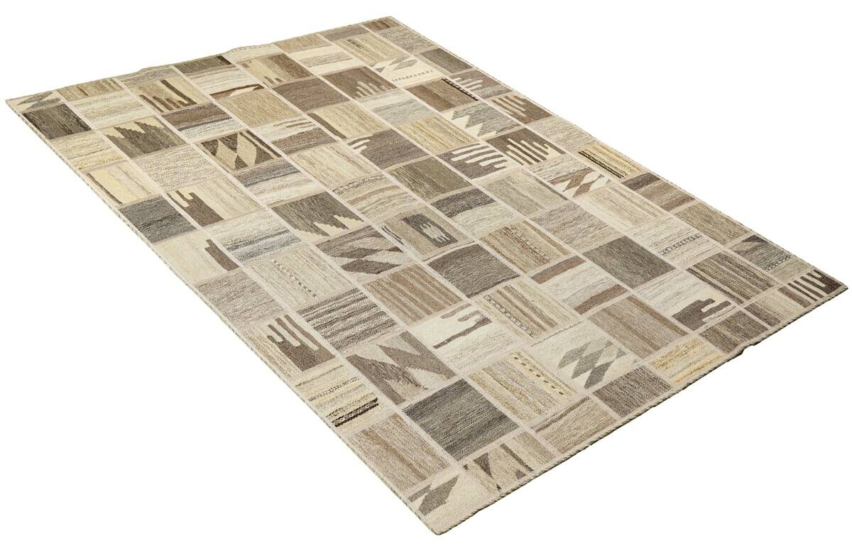 PersaTepp Teppich Kelim Tekkehdouz beige B/H/L: ca. 150x1x200 cm