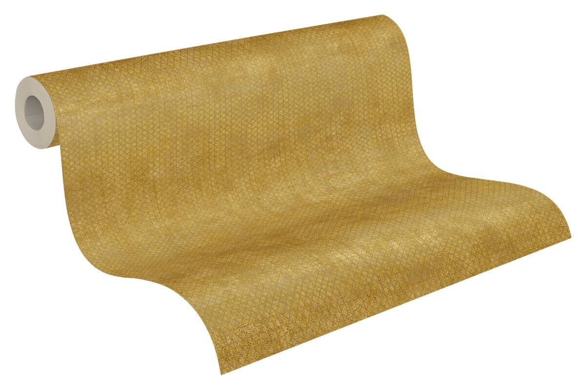 A.S.Creation Vliestapete gold silber gelb B/H/D: ca. 53x1005x8,6 cm