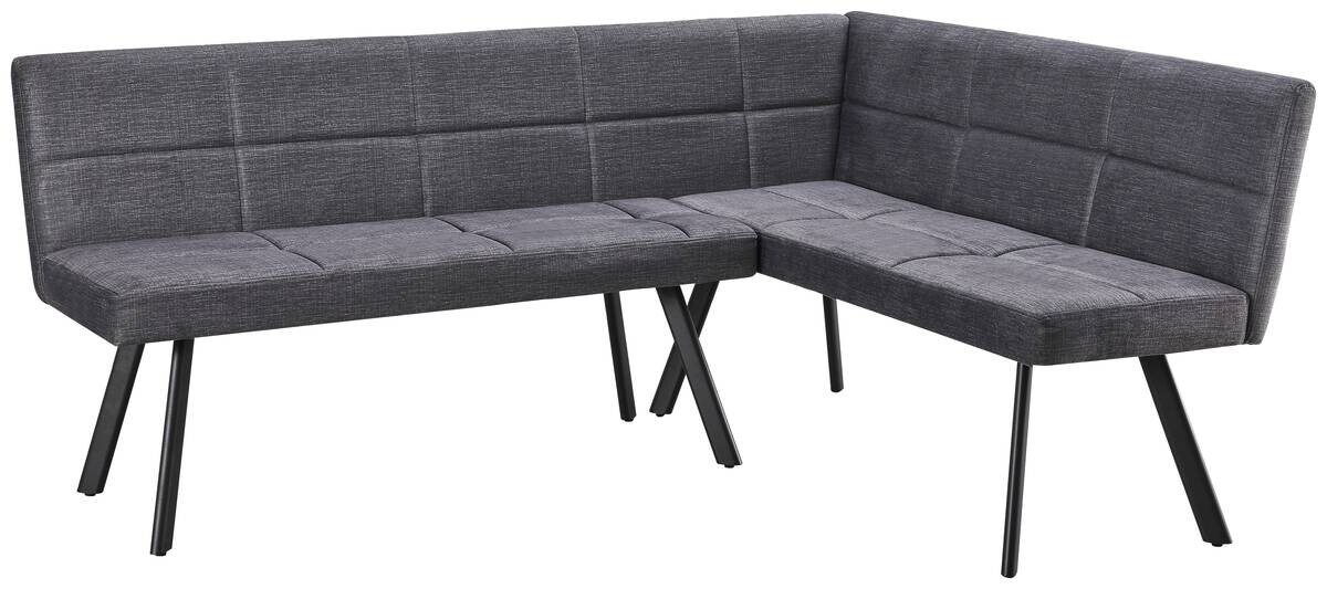 Eckbank Milos grau B/H/T: ca. 195x152x85 cm