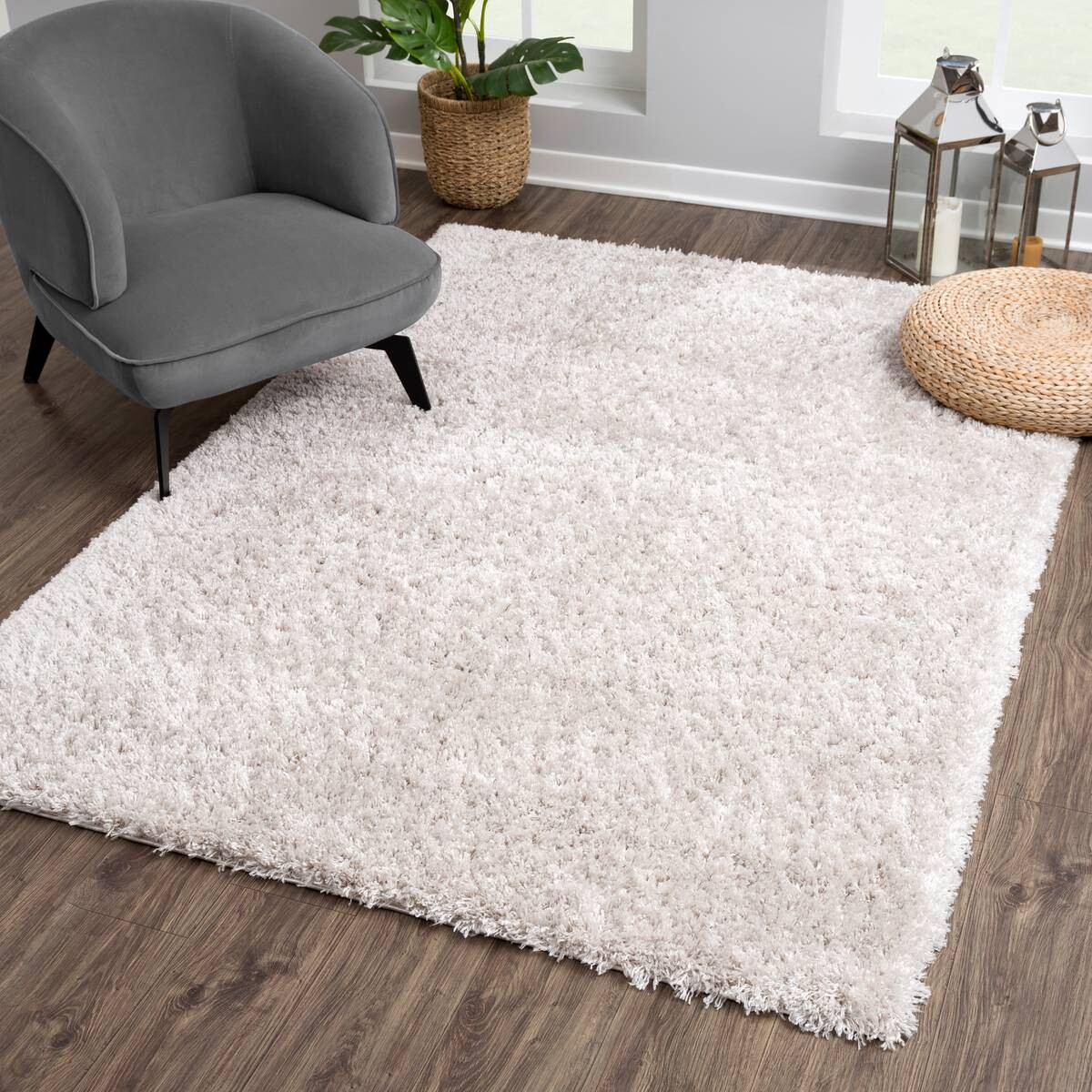 Sanat Teppich Porto hellgrau B/L: ca. 120x170 cm