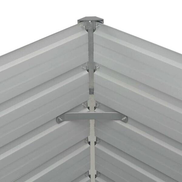 Hochbeet braun Stahl B/H/L: ca. 80x77x160 cm