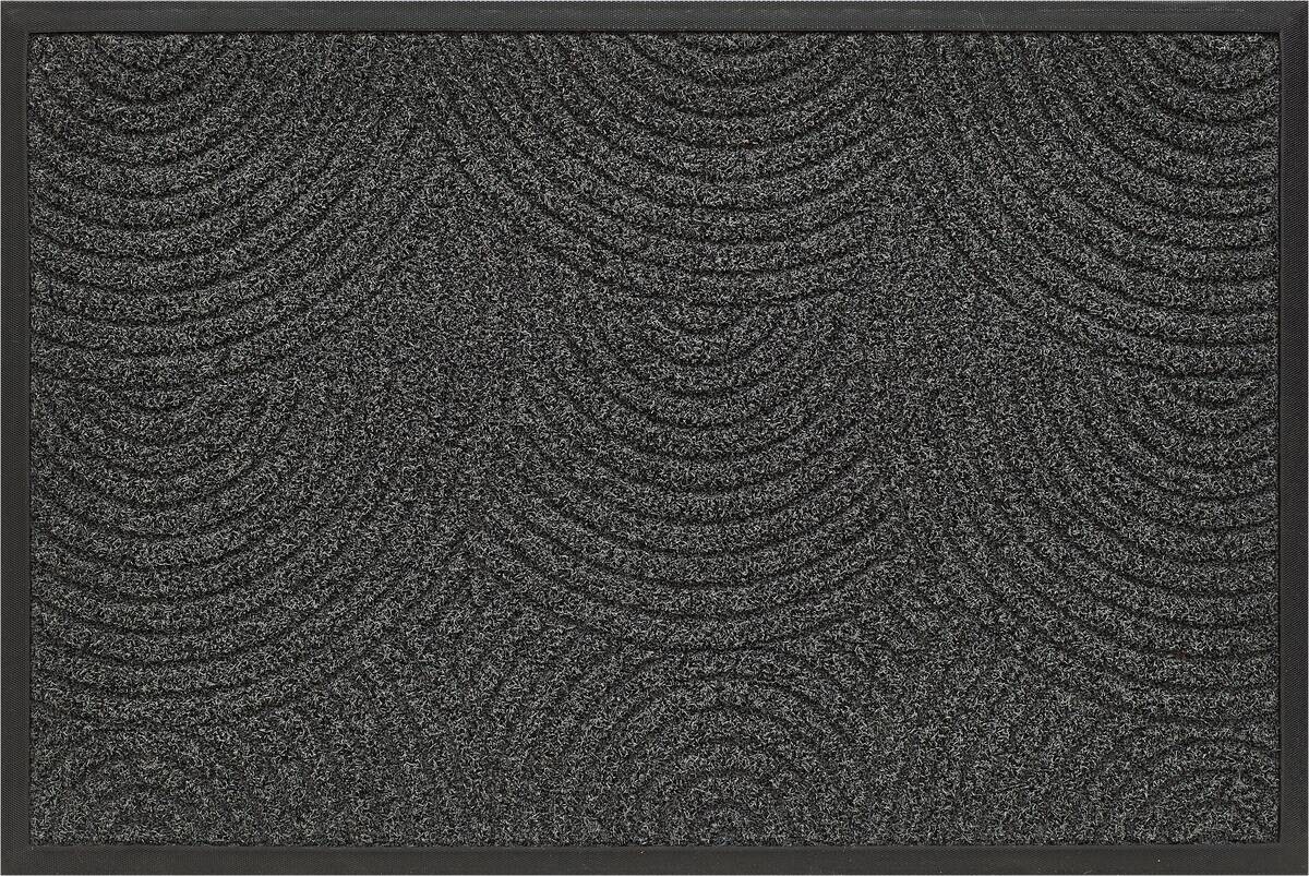 Andiamo Schmutzfangmatte Leven grau B/L: ca. 60x90 cm