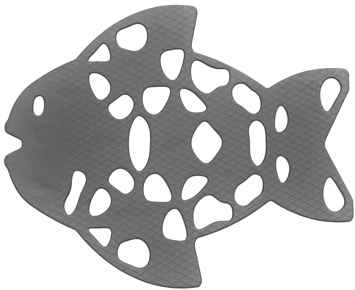 Acus Wanneneinlage Fisch 6er Pack anthrazit Kunststoff