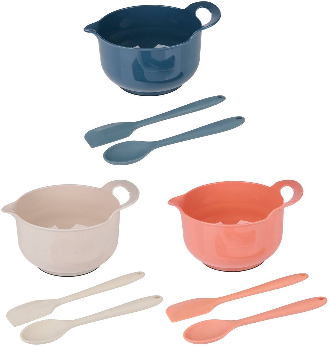 Schüssel blau Kunststoff B/H/L: ca. 23,5x14,5x20,5 cm