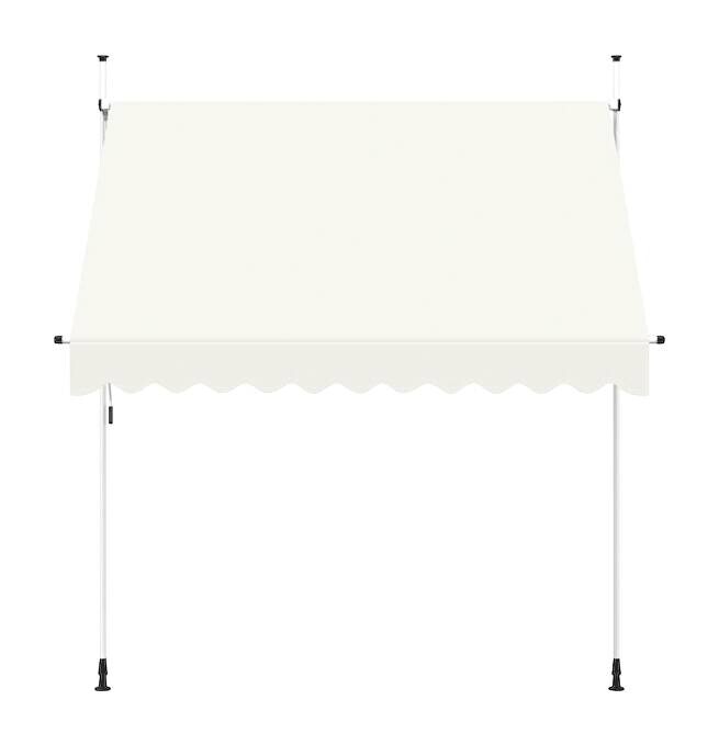 vidaXL Markise creme B/L: ca. 250x300 cm