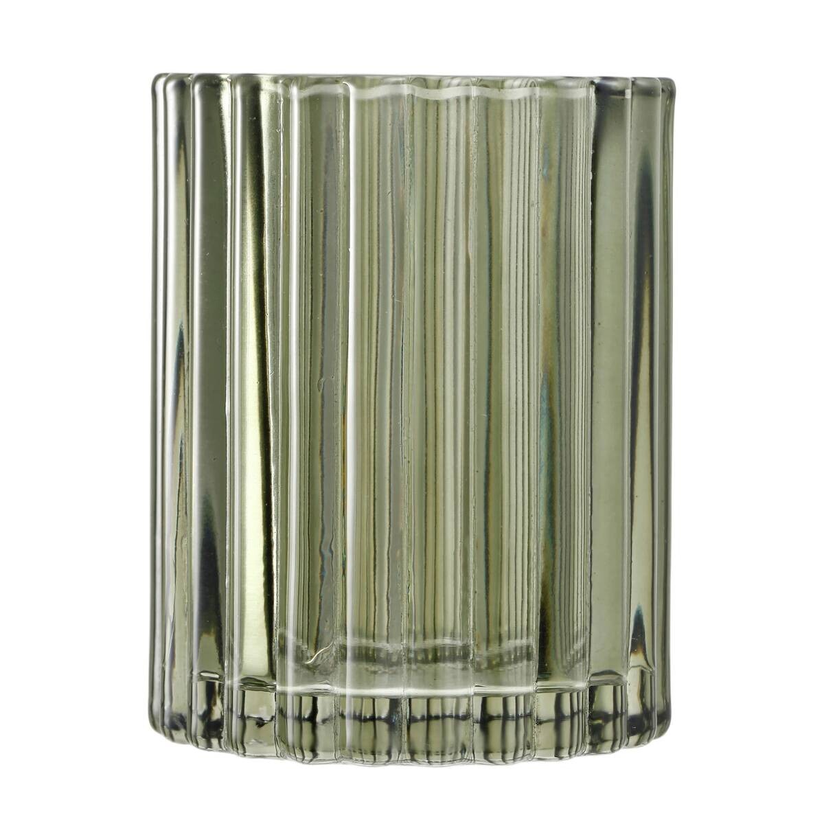 POCOline Zahnputzbecher grün Glas B/H: ca. 7x9 cm