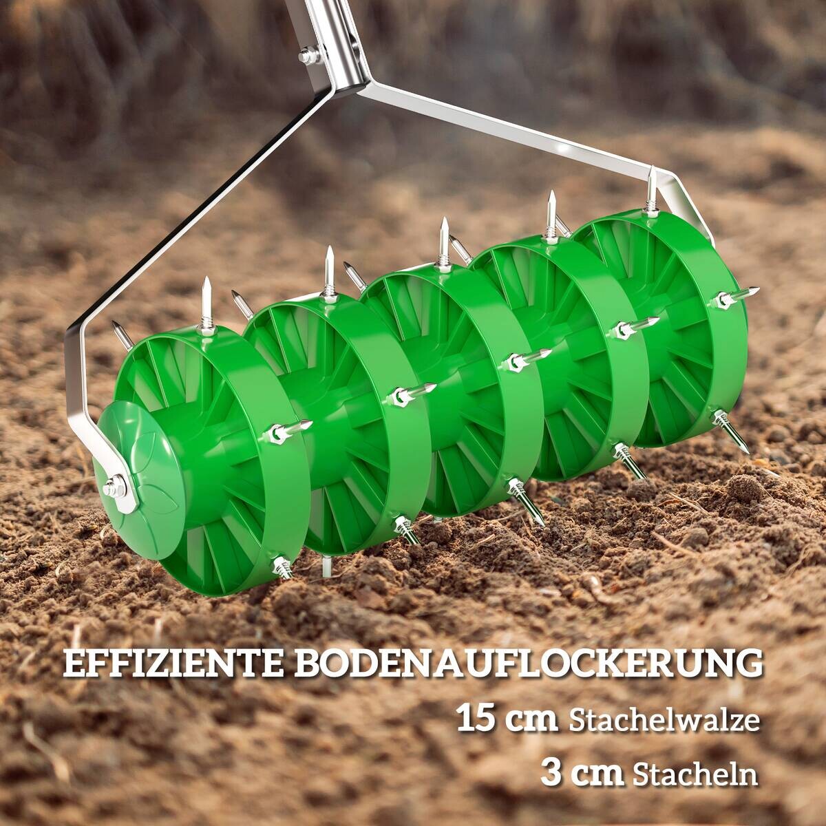 Outsunny Rasenbelüfter