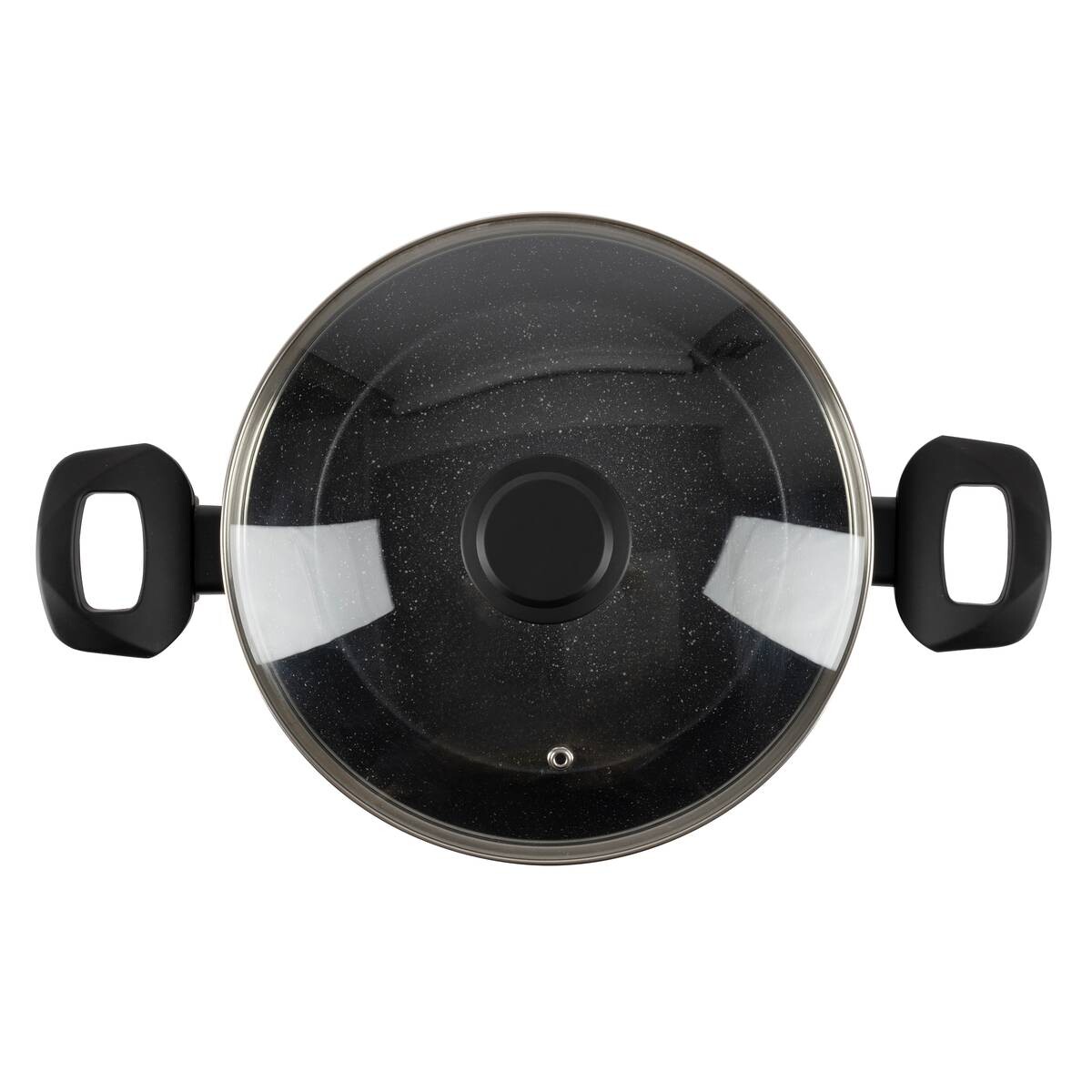 SAN IGNACIO Kochgeschirrset Tormes schwarz Aluminium 4 tlg.