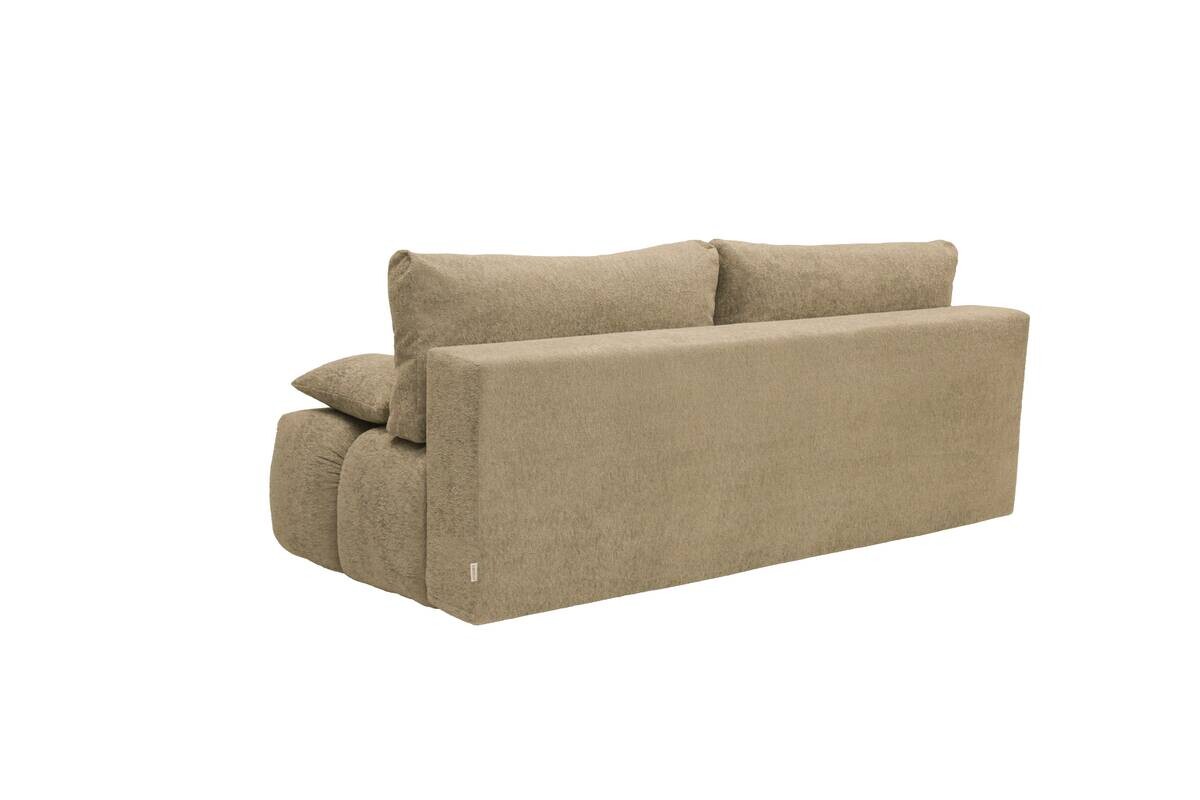 Schlafsofa beige Polyester B/H/T: ca. 210x72x105 cm