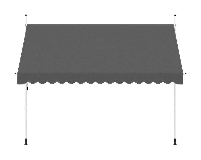 vidaXL Markise anthrazit B/L: ca. 300x350 cm