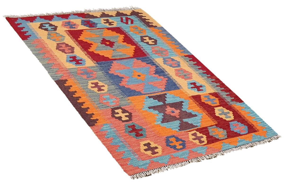 PersaTepp Teppich Kelim Gashgai bunt B/H/L: ca. 84x1x129 cm